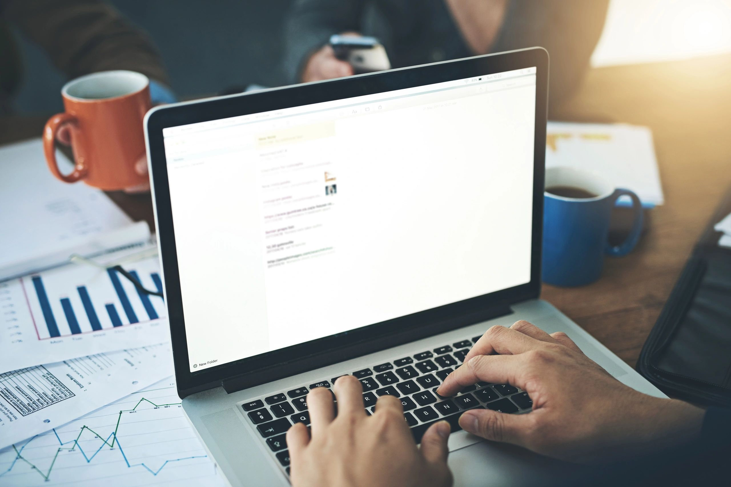 Professional virtual assistant supporting a business email outreach process